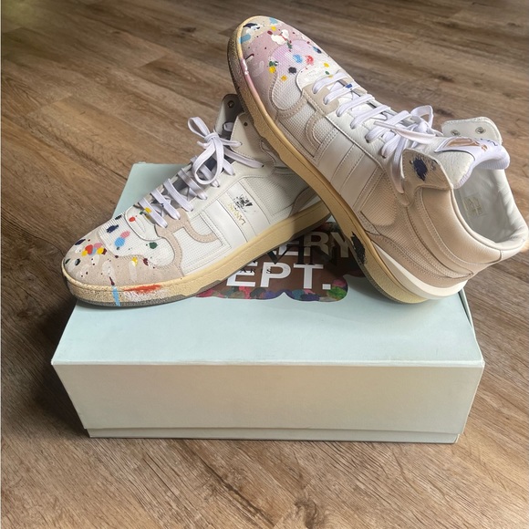 Men’s high top Lanvin Sneakers and Lanvin Hat. - Picture 6 of 11